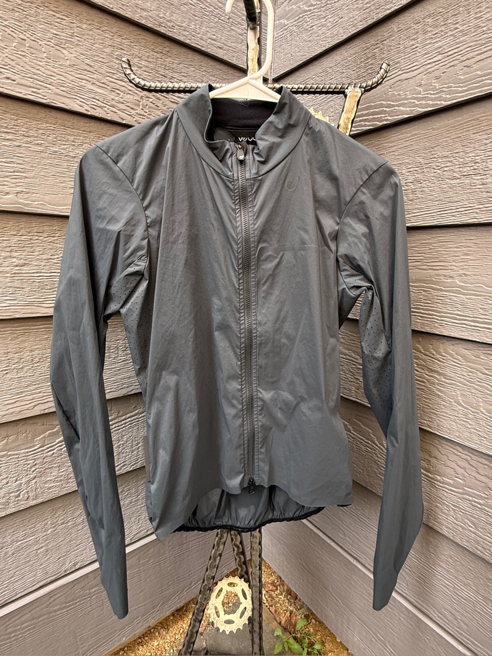 Velocio Ultralight Cycling Jacket, Charcoal, Women’s XS